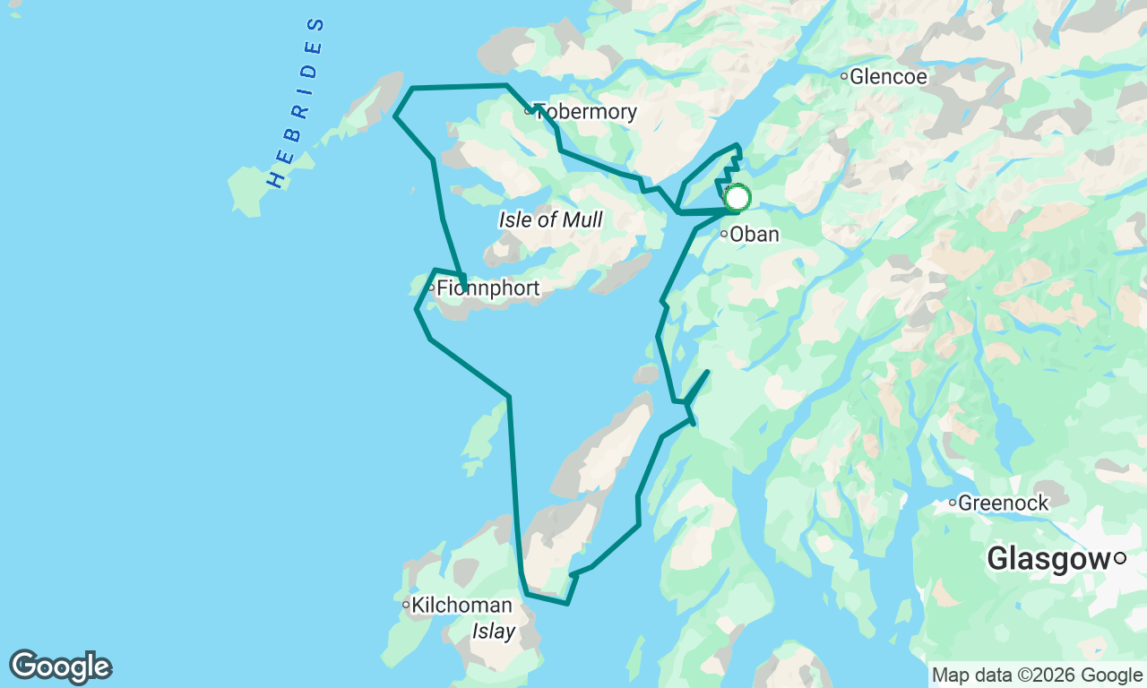 Voyage map