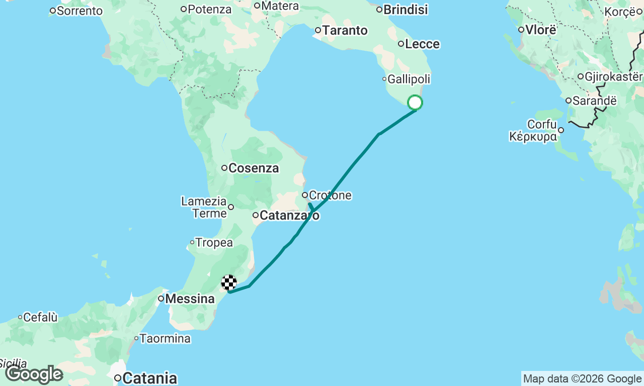 Voyage map