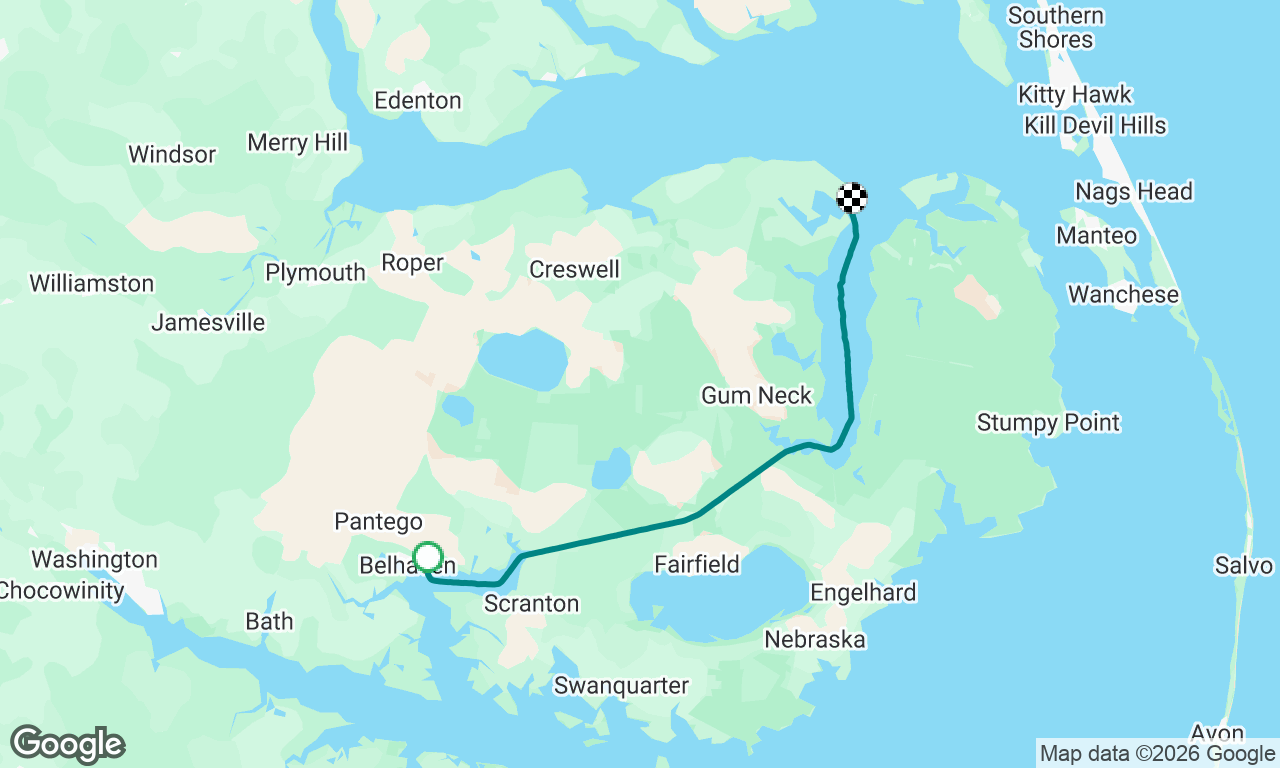 Voyage map