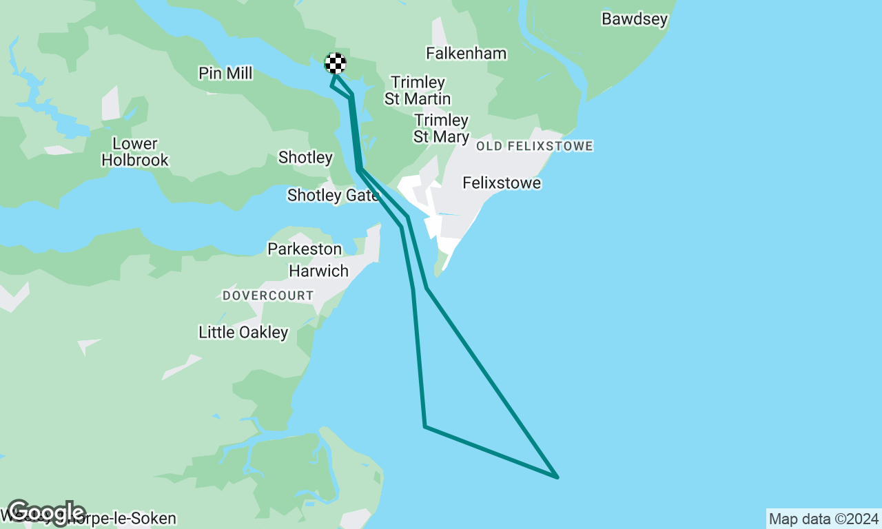 Felixtowe Regatta - 1st day, 1st race