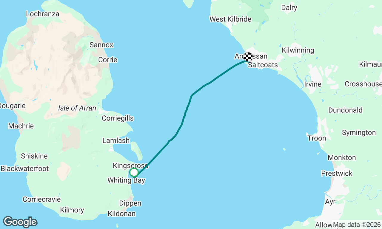 Voyage map