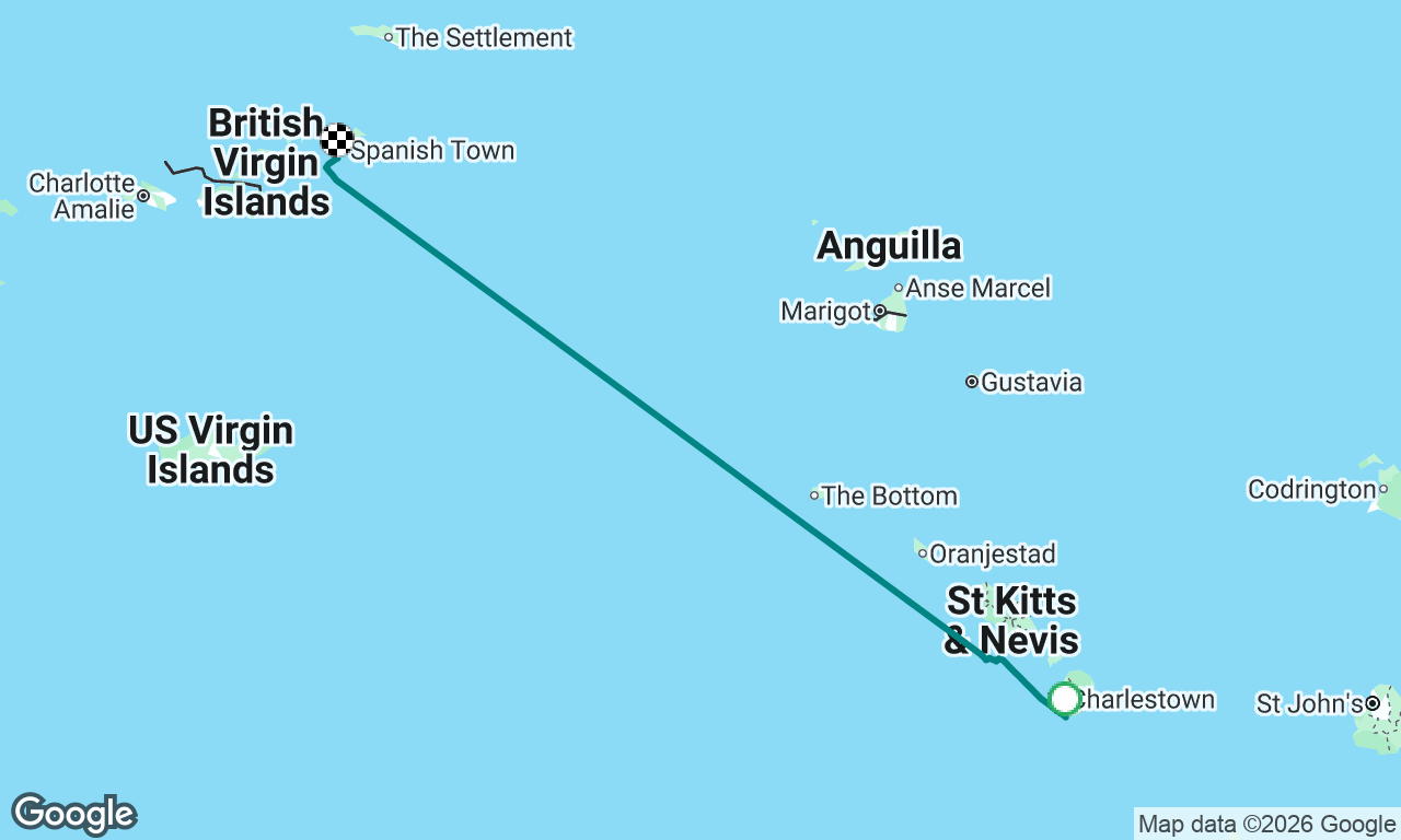 Voyage map