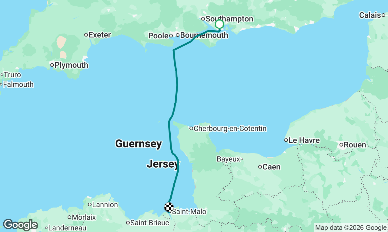 Portsmouth to St Malo