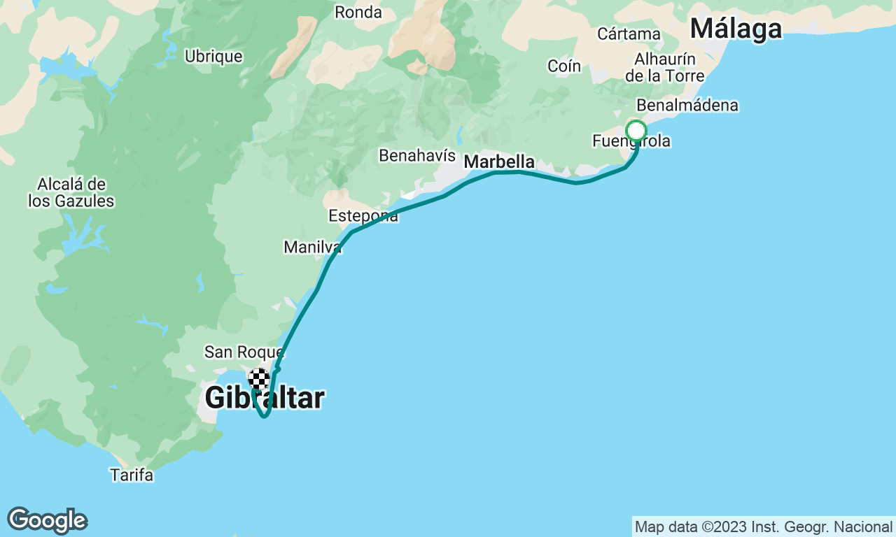 Fuengirola to Gibraltar