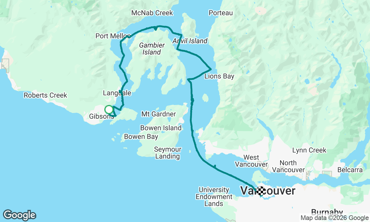 Voyage map
