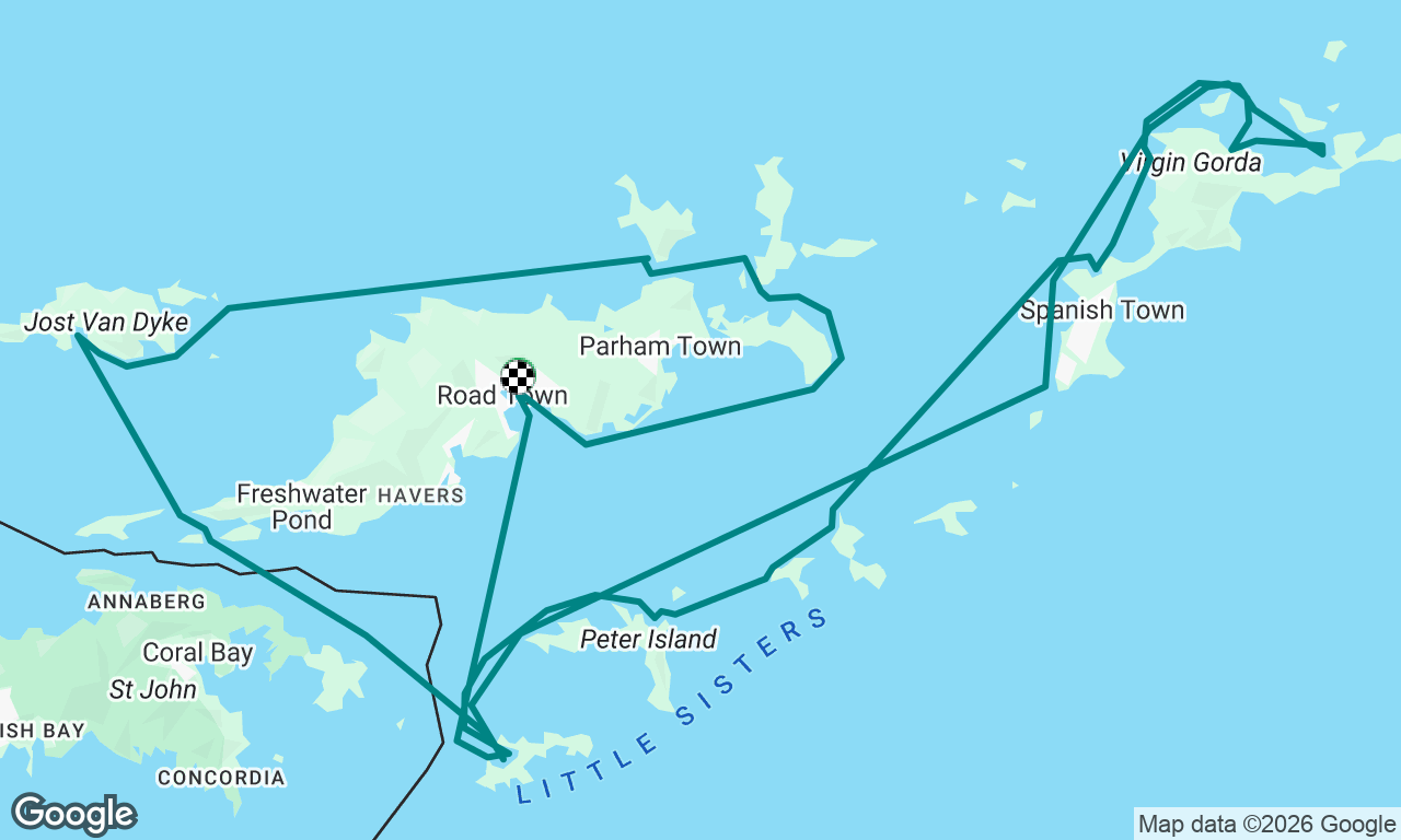 Voyage map