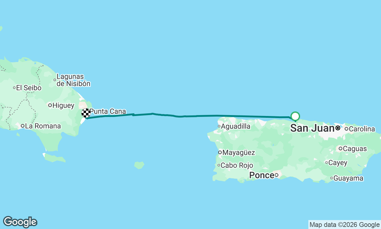 Voyage map