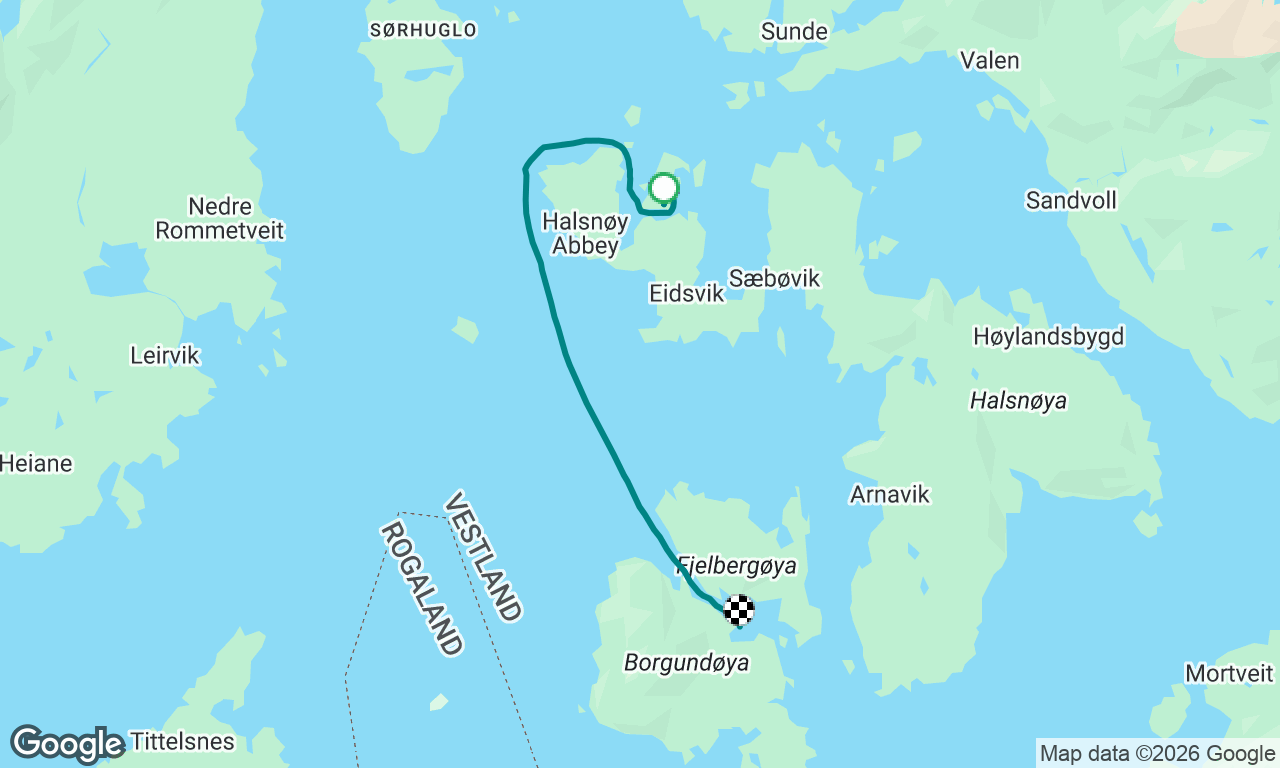 Voyage map