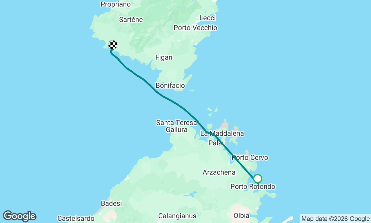 Voyage map