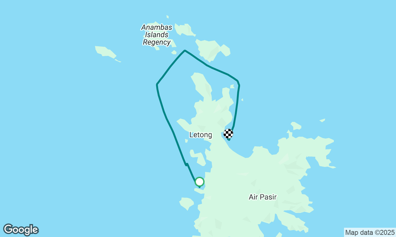Rounding P Jemaja, Anambas 3 Aug 25
