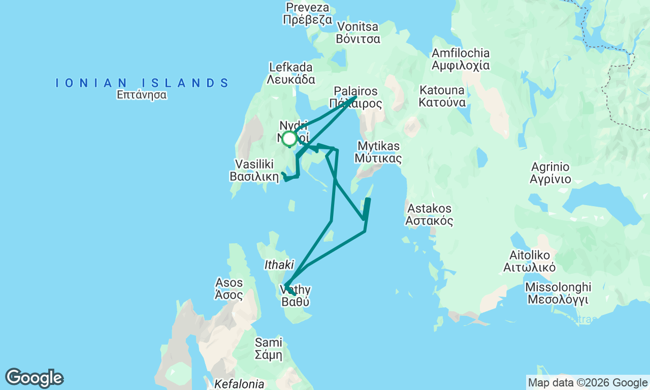 Voyage map