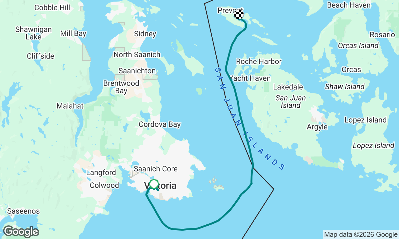 Rounding Vancouver Island day 26