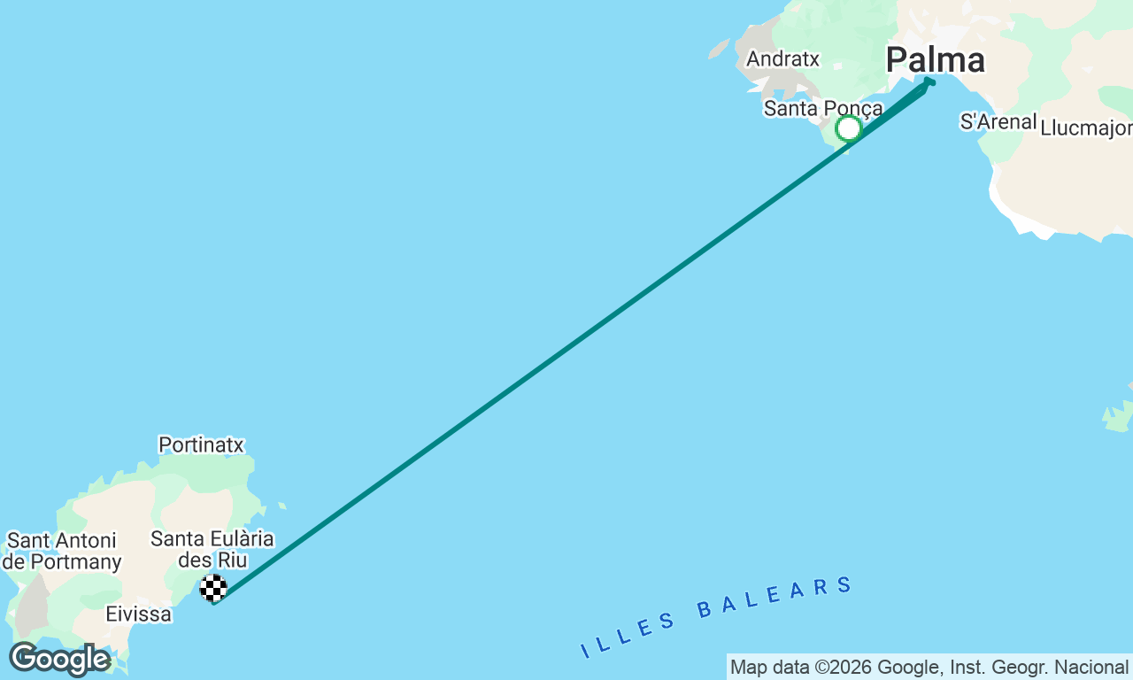 Voyage map