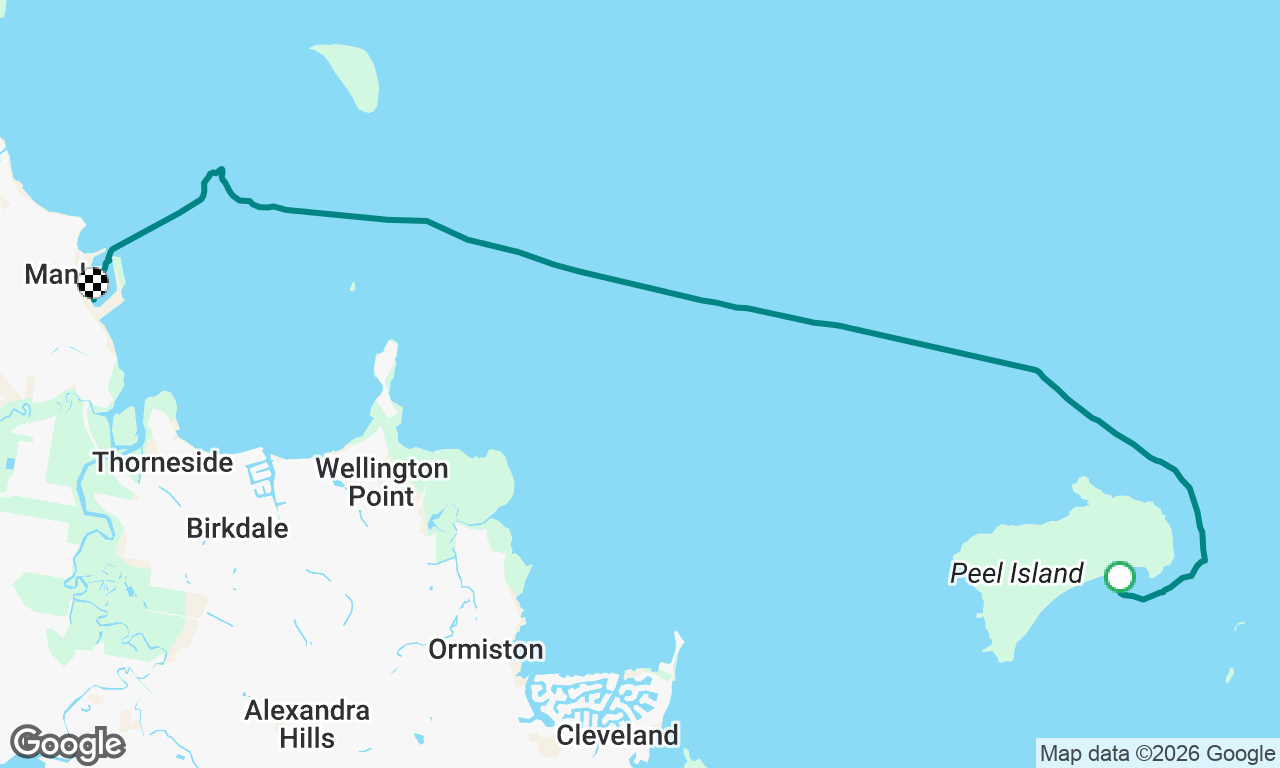 Peel Island to Manly