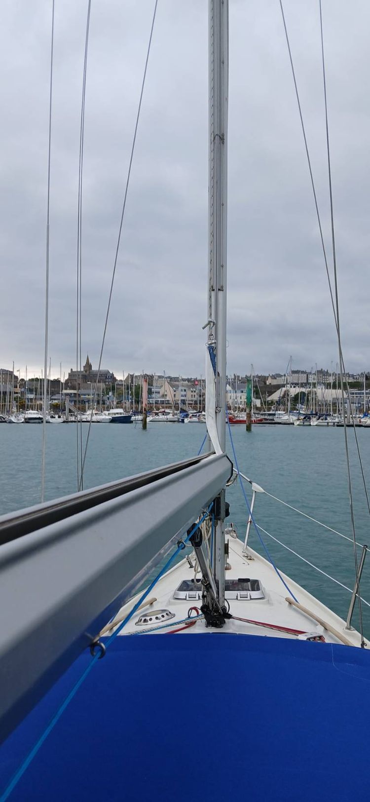 Voyage photo from She sails better than she motors!