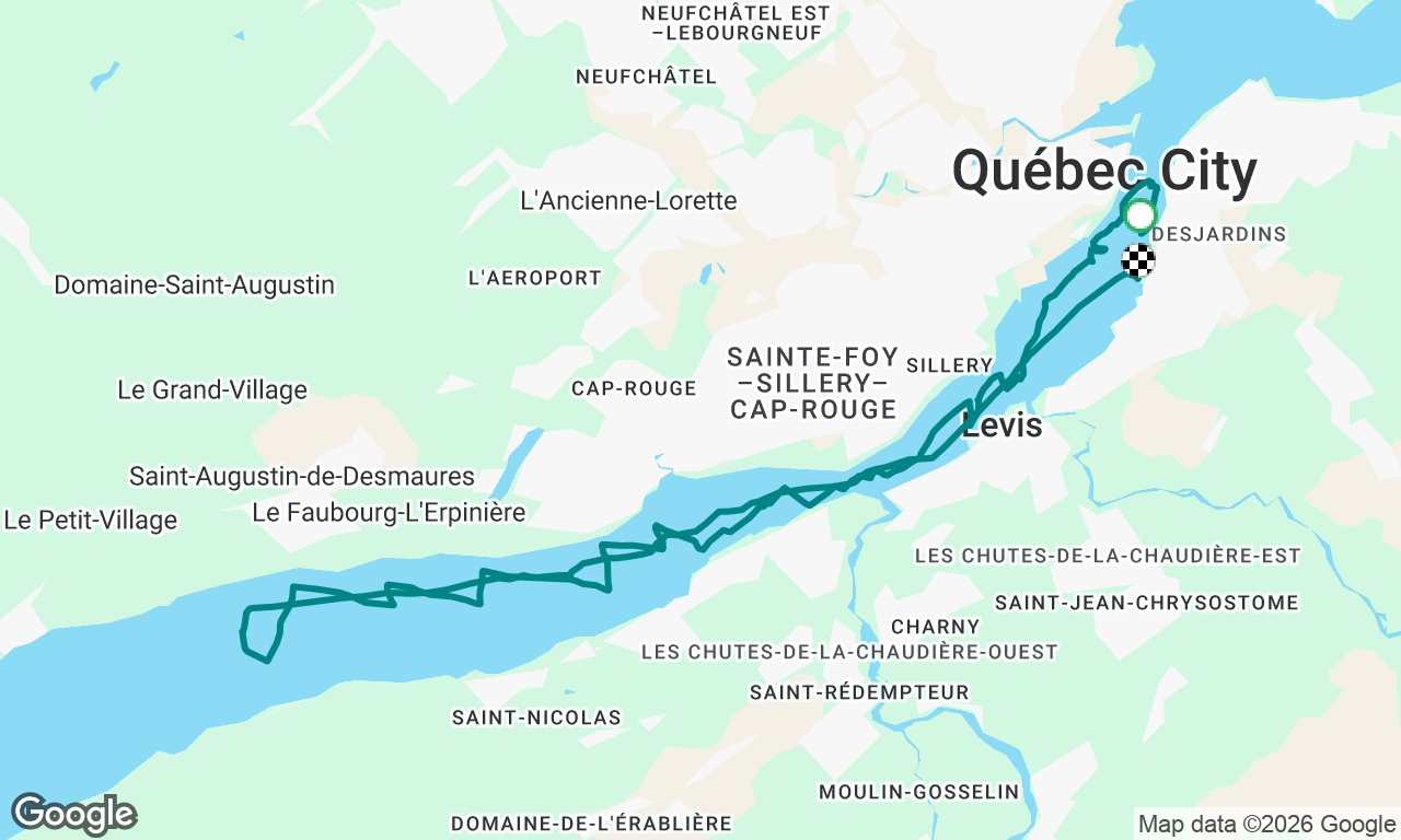Flottille vers Neuville aller /retour