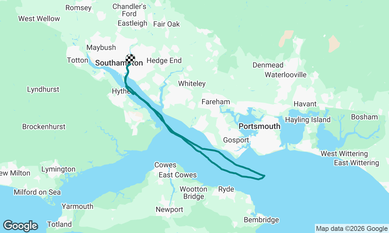 Voyage map