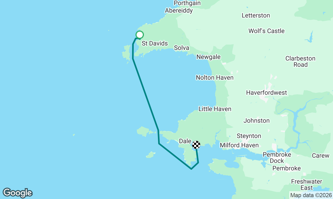Whitesands Bay to Dale