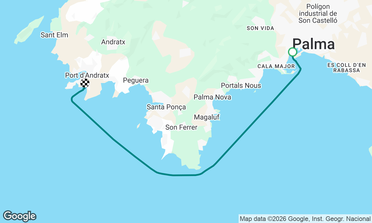 Palma X Cala Llamp (Gran Folie)