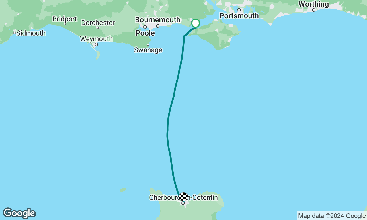 Yarmouth to Cherbourg