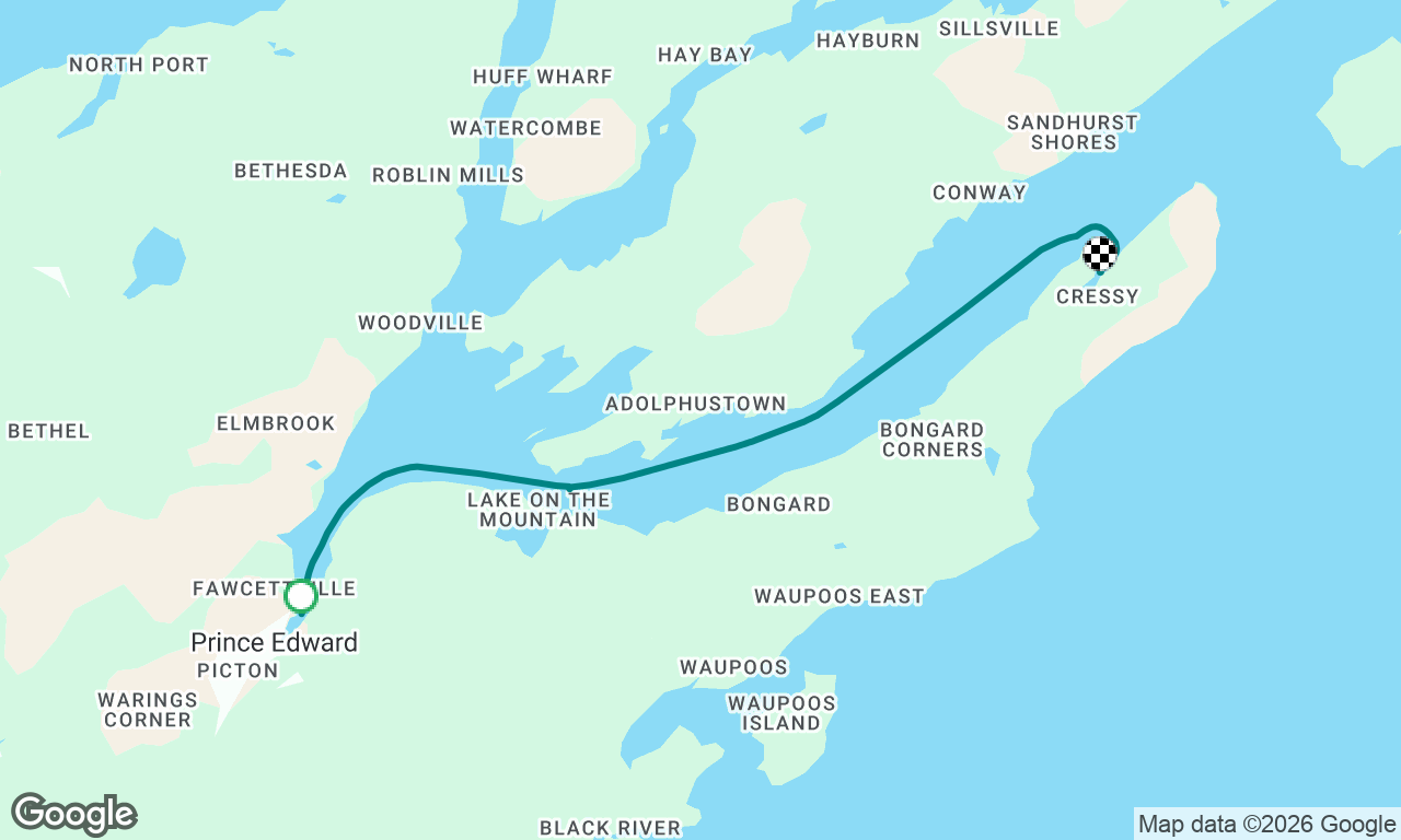 Voyage map