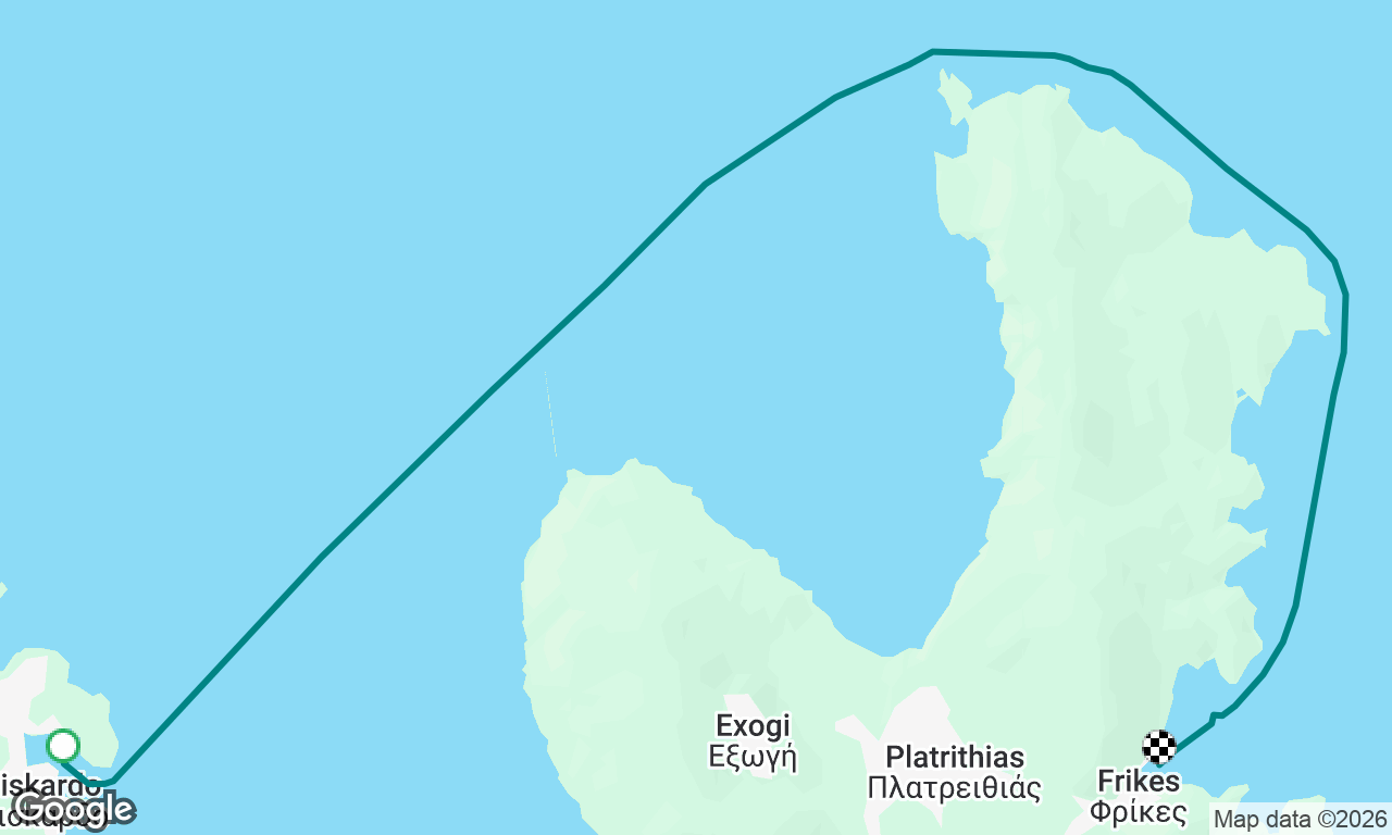 Voyage map