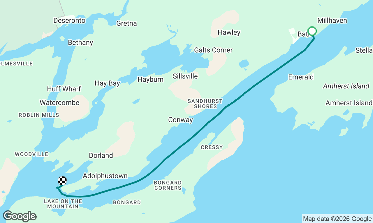 Voyage map