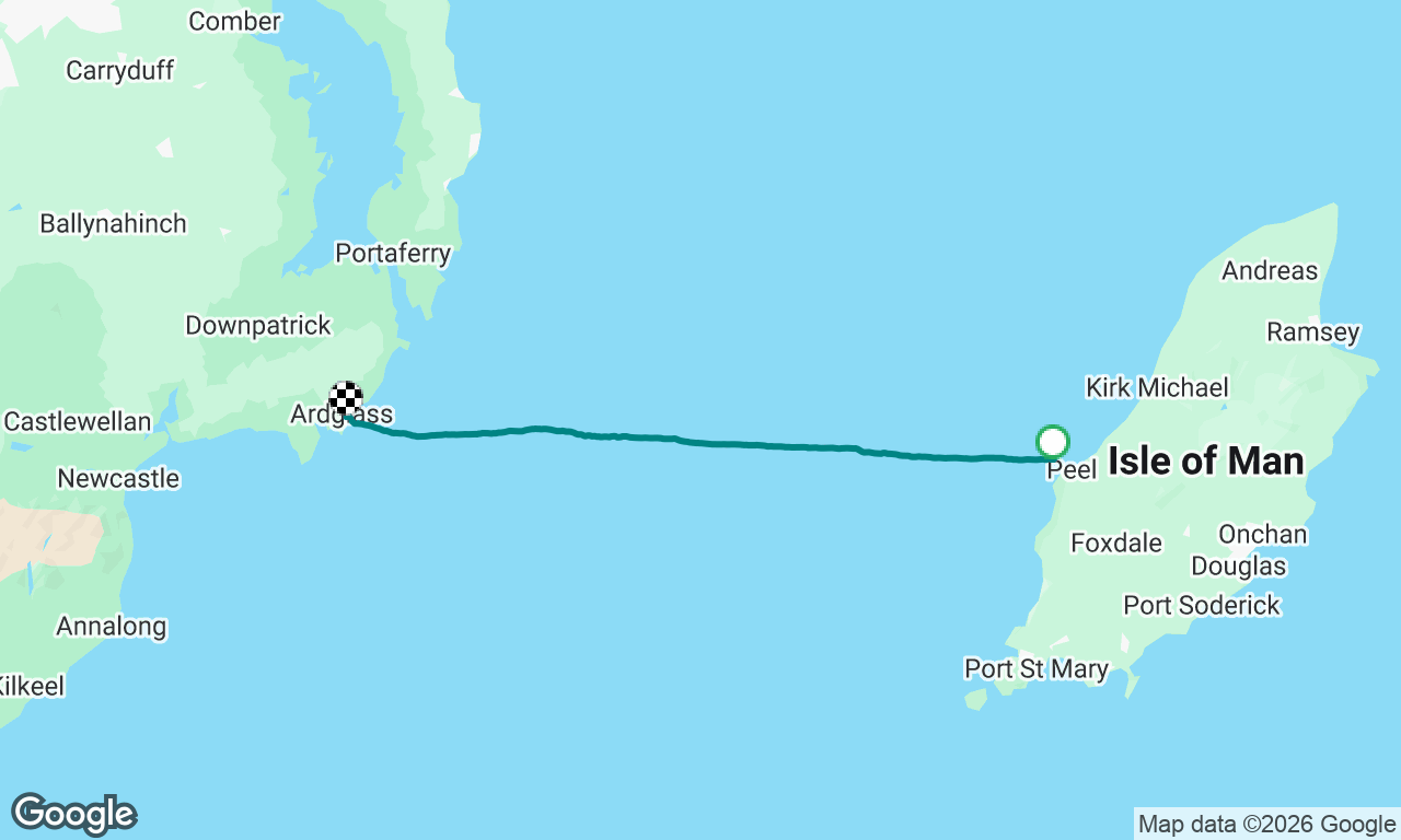 Peel IOM to Ardglass NI