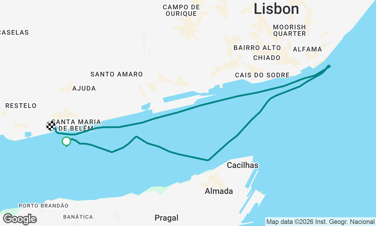 Voyage map