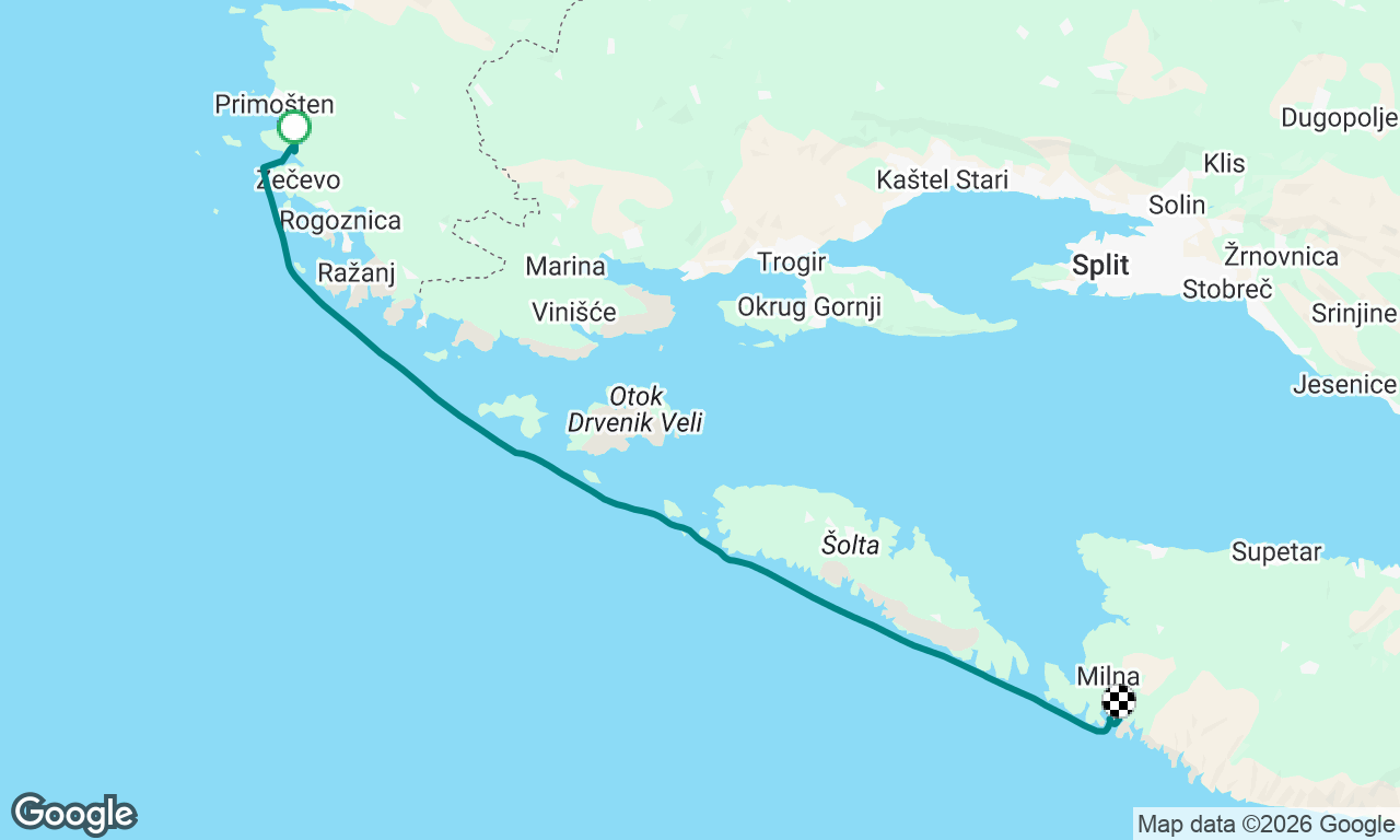 Voyage map