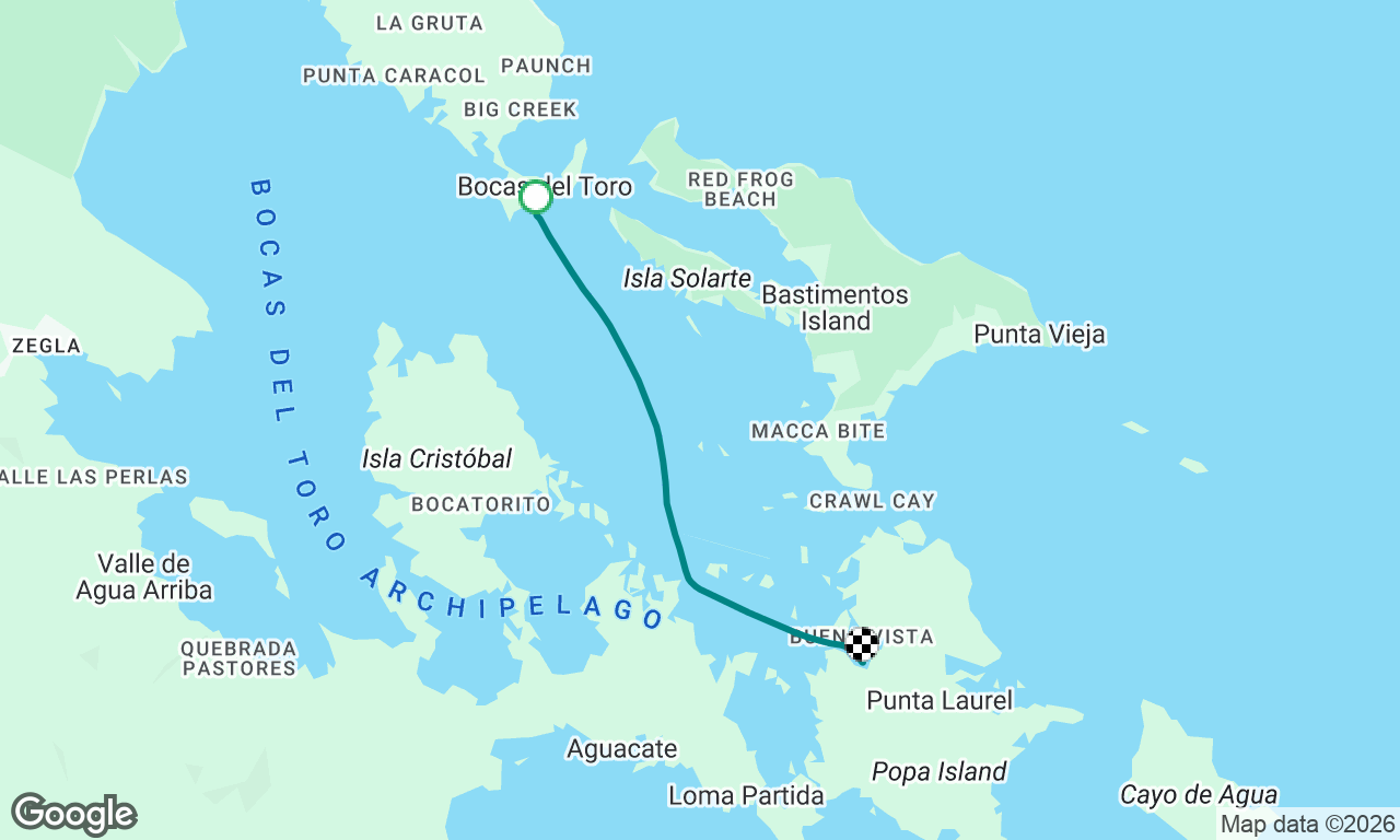 Voyage map