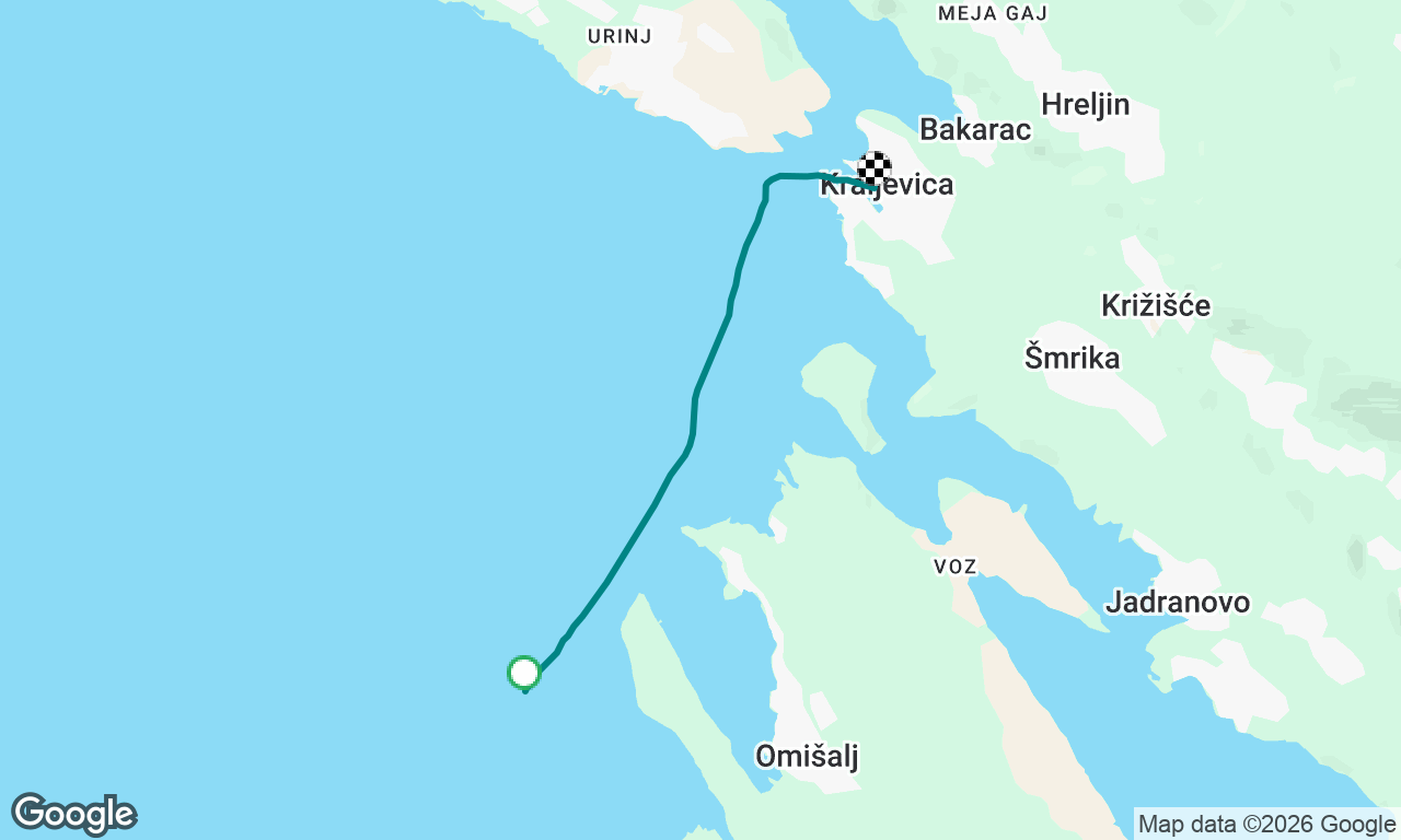 Voyage map