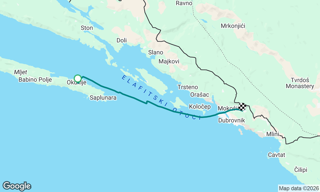 Croatia 2026 - Okuklje to Dubrovnik