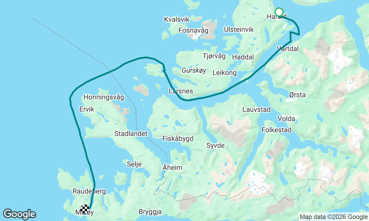 Voyage map