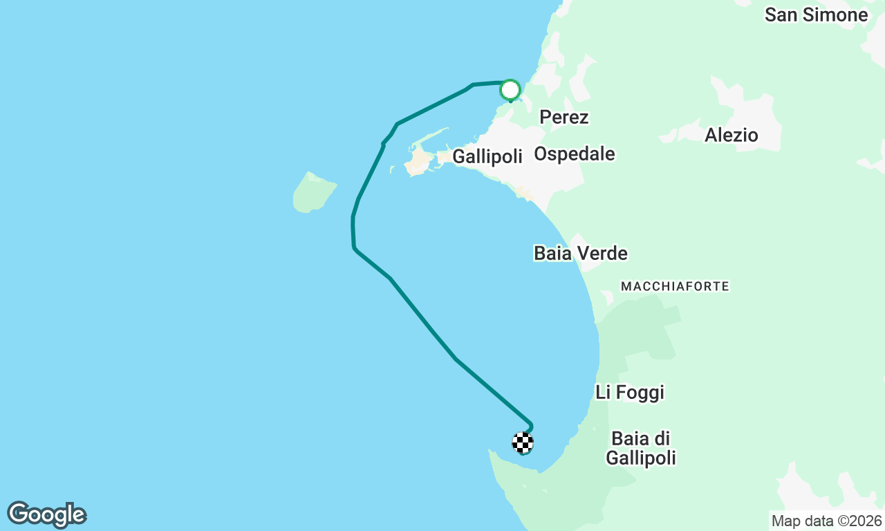 Voyage map