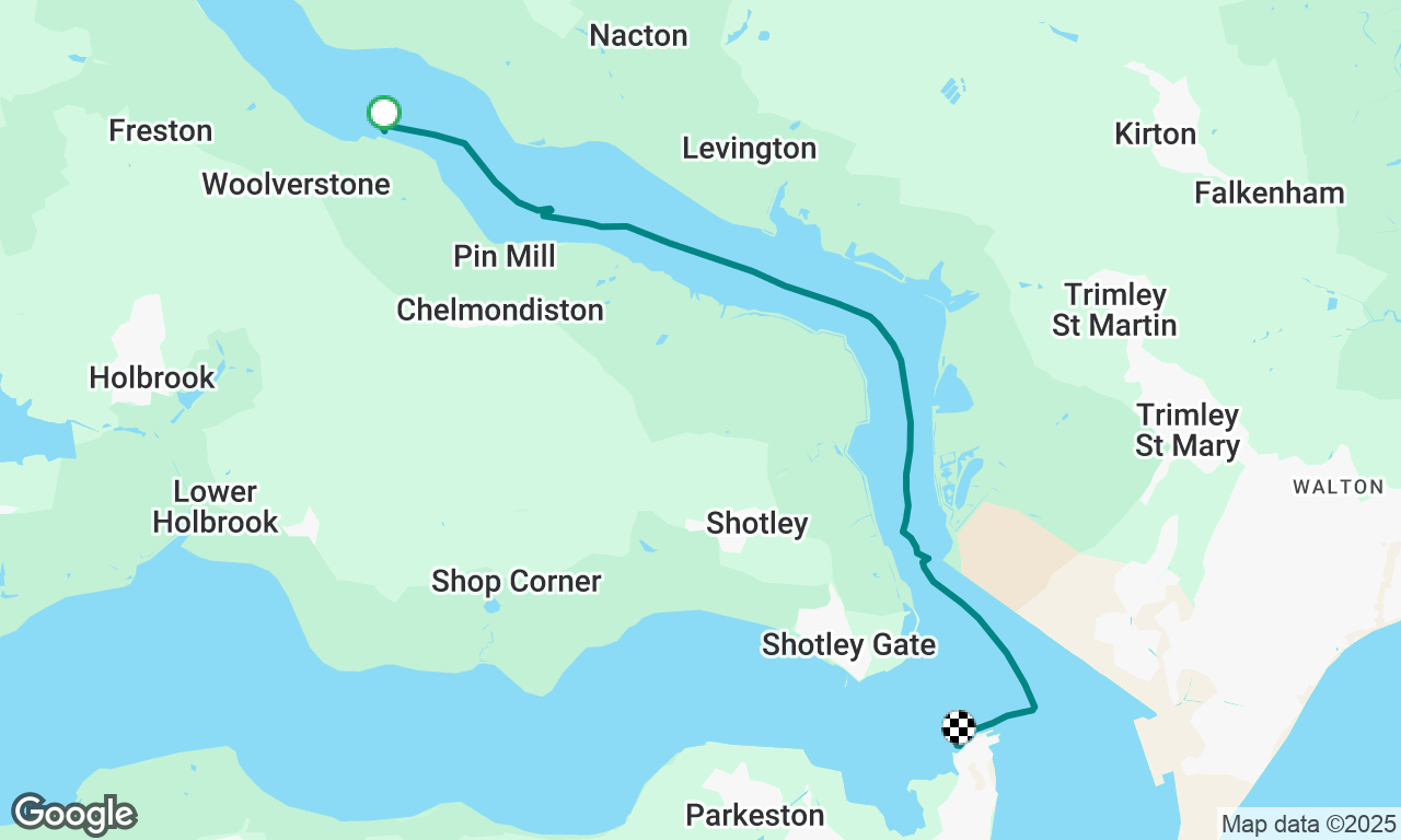Woolverstone to Harwich Marina