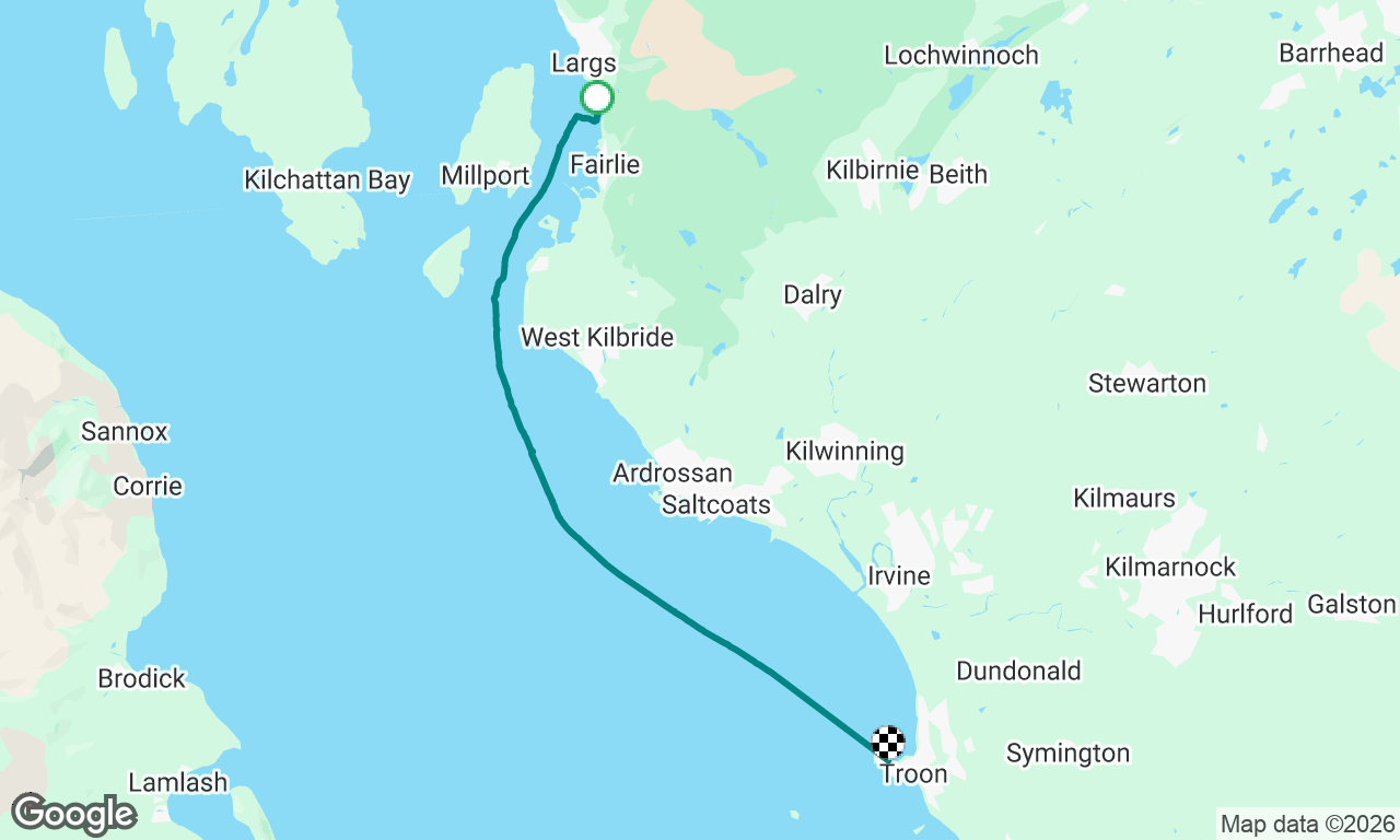 Voyage map
