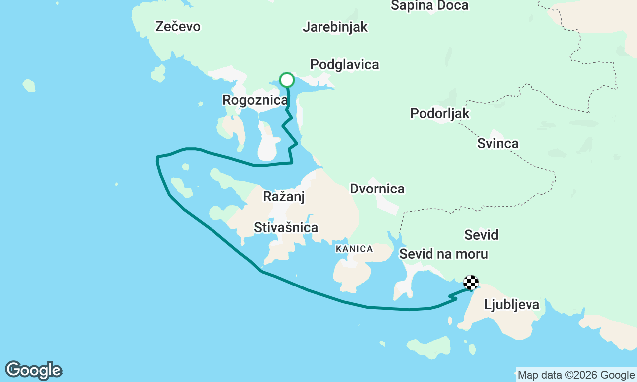 Voyage map