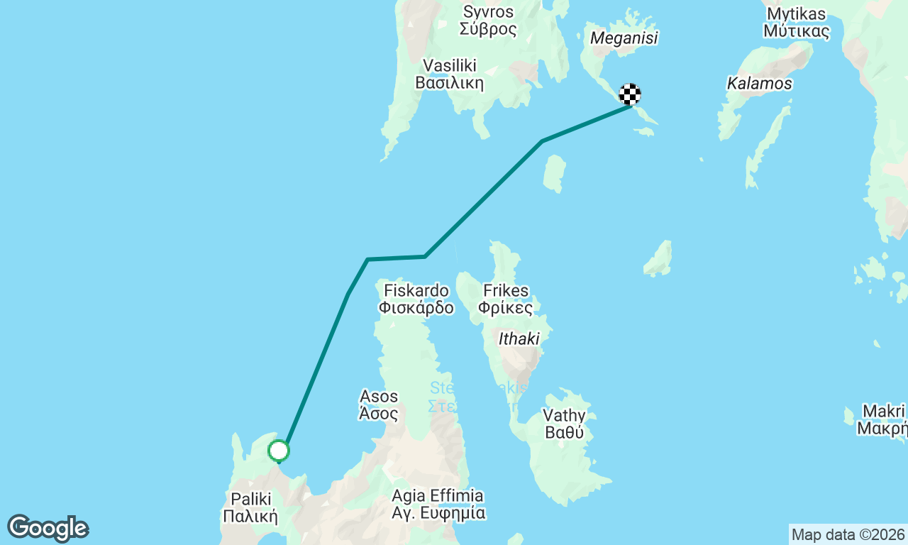 Voyage map