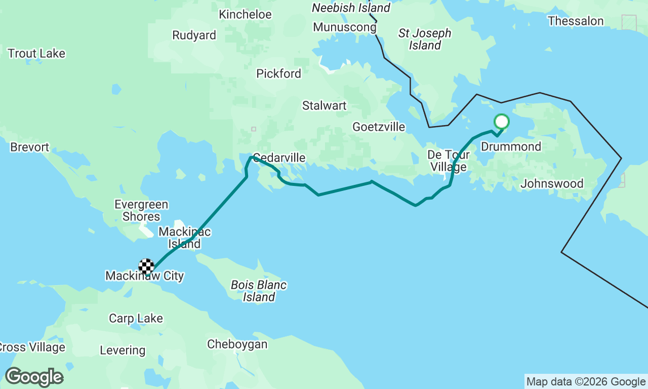 Voyage map