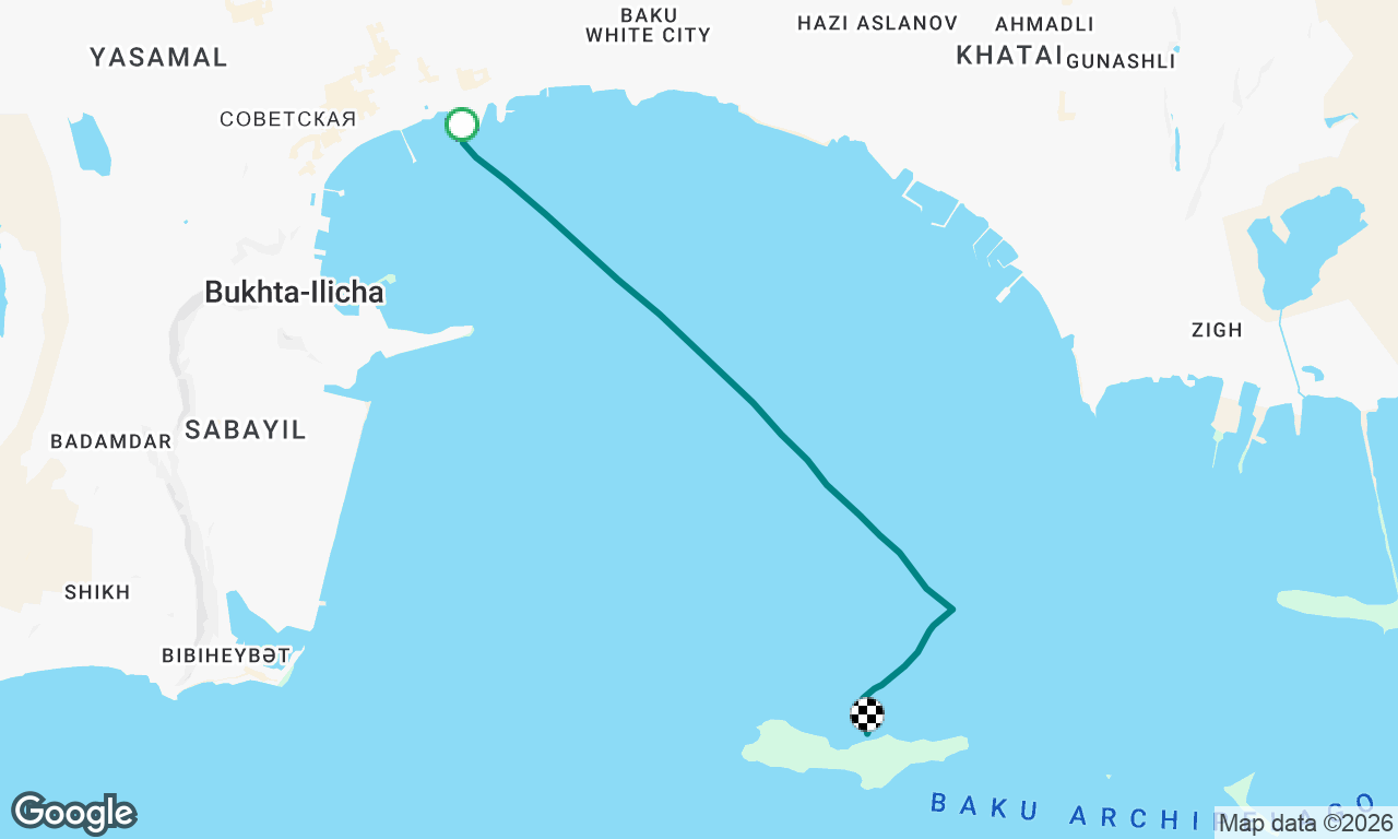 Voyage map