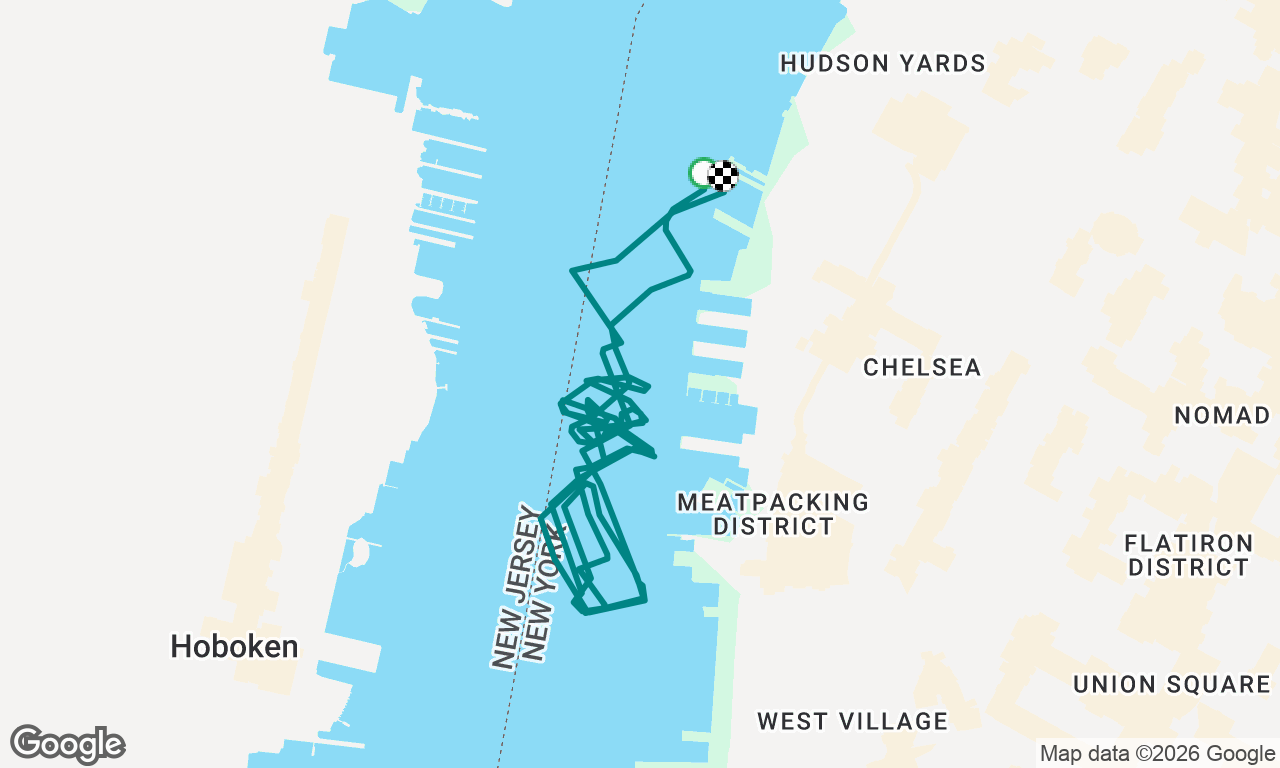 Voyage map
