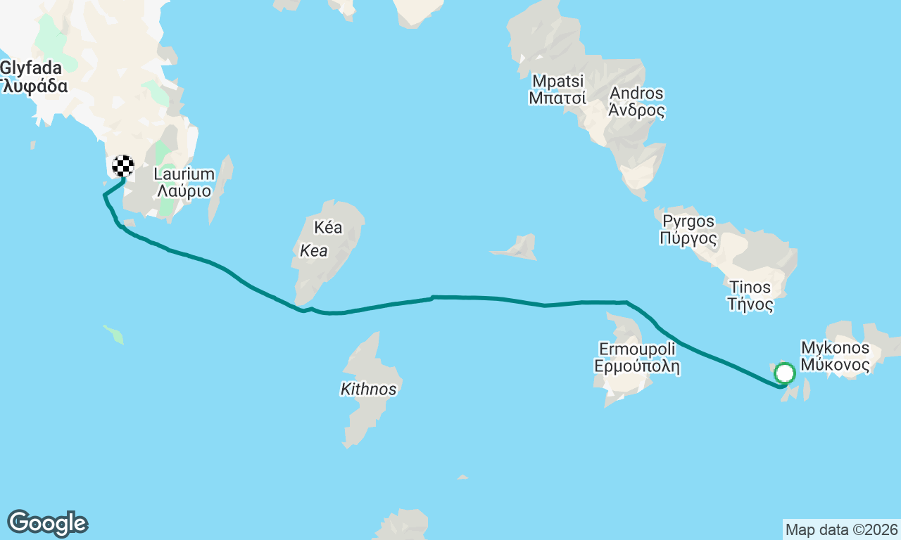 Voyage map