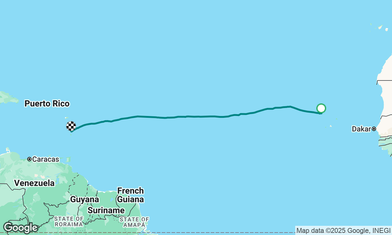 Mindelo, Cape Verde to Martinique