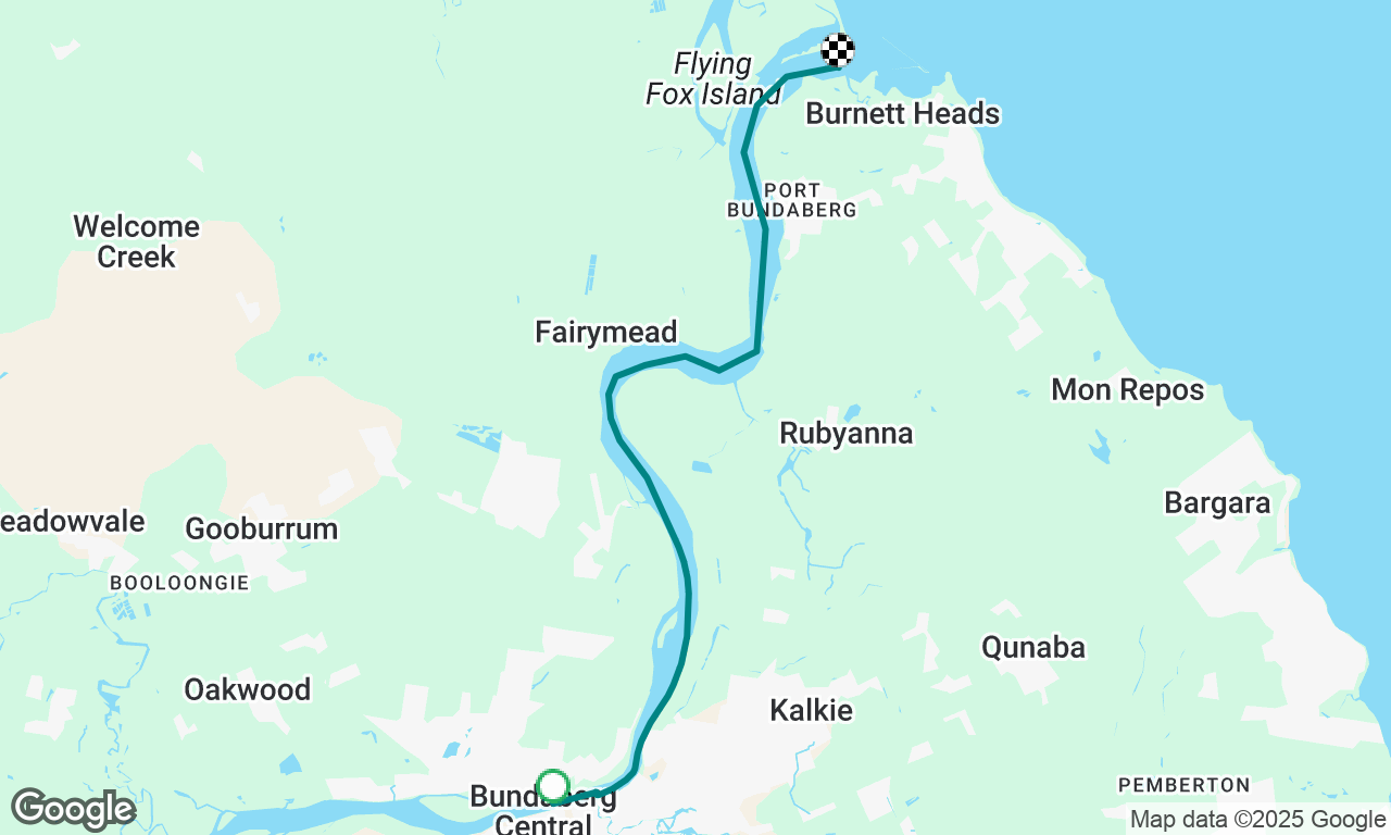 QLD25 20. Bundaberg Central to Burnett Heads