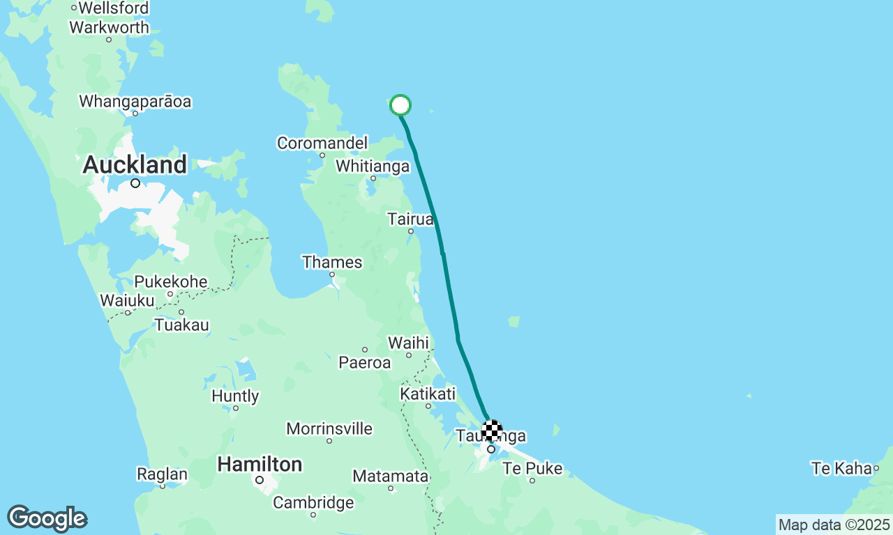 Mercury Islands to Tauranga