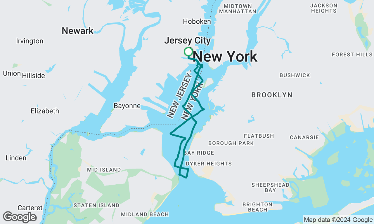 Spinnaker Back from Verrazano 