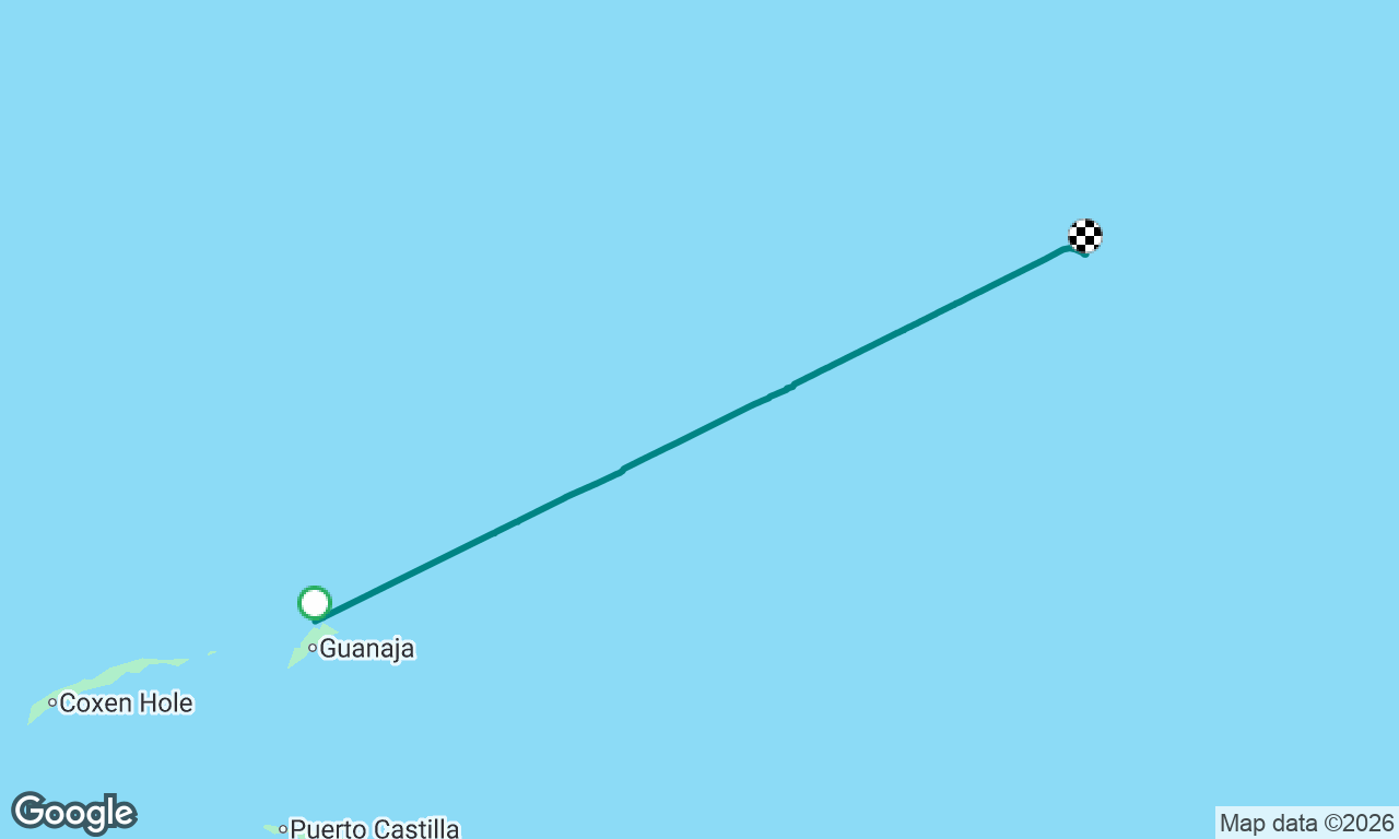 Guanaja to santanilla