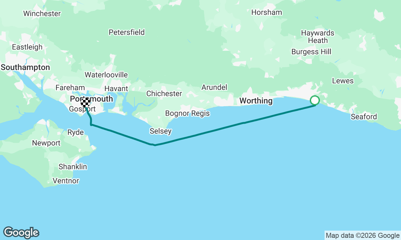 Brighton to Gosport 