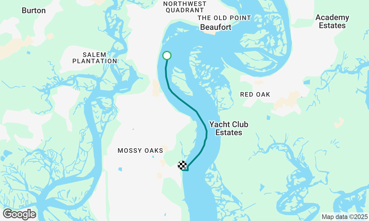 Beaufort Sandbar to Port Royal Marina